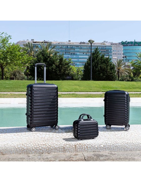 Jeu de valises Numada Upfly Noir (3 Pièces)