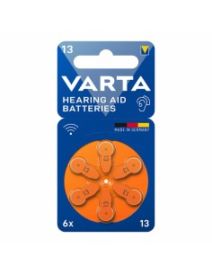 Pile pour aide auditive Varta Hearing Aid 13 6 Unités