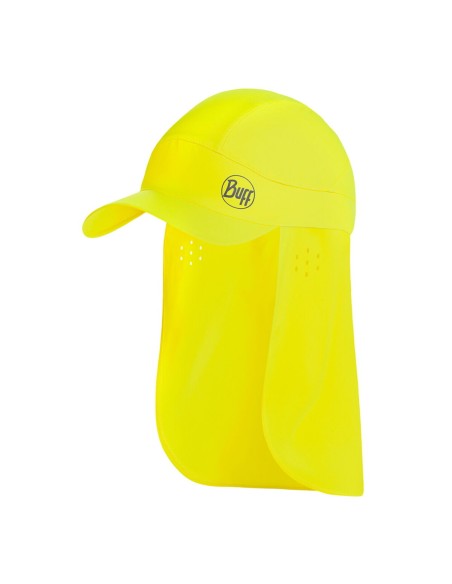 Casquette avec protecteur de nuque Buff Pack Cap Bimini Jaune Fluor