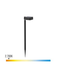 Borne de jardin solaire Philips Vynce 1,5 W 10,5 x 13,5 x 54 cm Noir Plastique Carré (2700 K) (Vert tendre) (1 Unité) 2