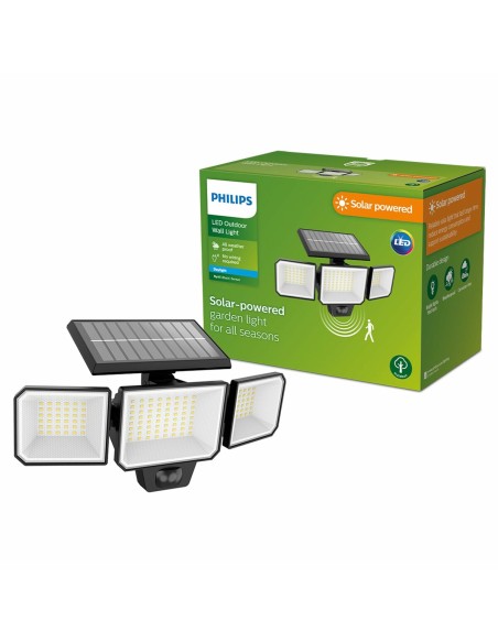 Spot solaire Philips 8,7 W 5000 K 29 x 11,7 x 16,8 cm Noir Solaire