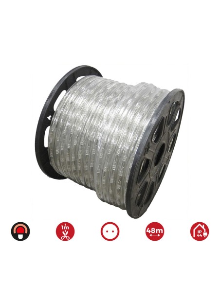 Tube LED EDM 72718 Flexiled Rouge 1,4 W x 1 m 48 m