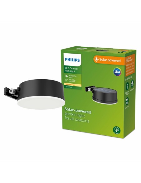 Applique Murale Philips 1,5 W 200 Lm Solaire Rond (2700 K)