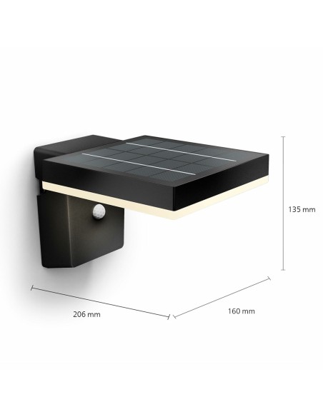 Applique Murale Philips 1,3 W 250 Lm Solaire Carré (3000 K)