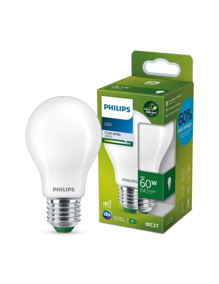 Lampe LED Philips Ultra Efficient Led Classic 4 W 60 W E27 840 lm Blanc (4000 K)
