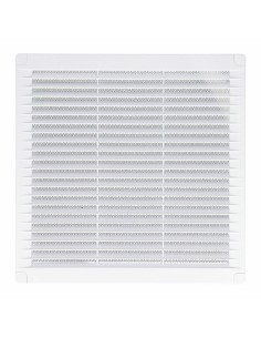 Grille de ventilation EDM 87704 Blanc 20 x 20 x 0,7 cm Moustiquaire