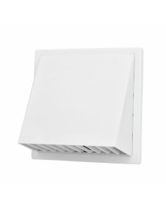 Grille de ventilation EDM 87753 Blanc 17 x 17 cm