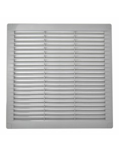 Grille de ventilation EDM 87709 Gris 30 x 30 x 0,7 cm Moustiquaire