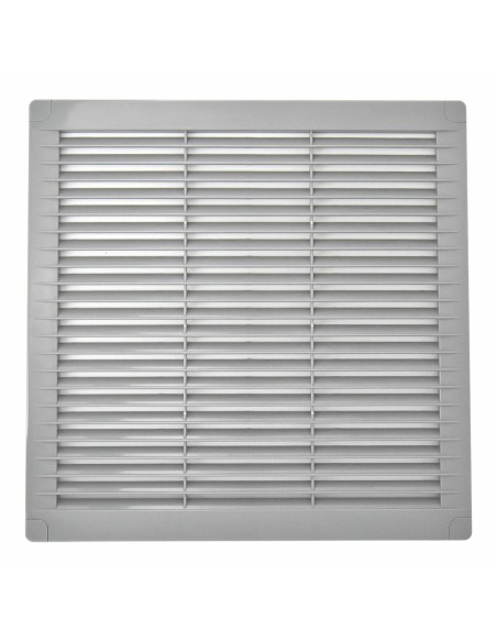 Grille de ventilation EDM 87709 Gris 30 x 30 x 0,7 cm Moustiquaire