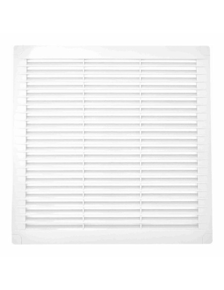 Grille de ventilation EDM 87708 Blanc 30 x 30 x 0,7 cm Moustiquaire