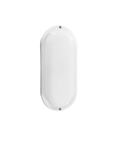 Applique Murale EDM 32449 Blanc Plastique F 18 W 120 W 1820 Lm Capteur de Mouvement Capteur de lumière Oblongue (6400 K)