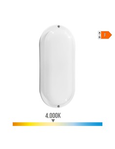 Applique Murale EDM 32448 Blanc Plastique F 18 W 120 W 1820 Lm Capteur de Mouvement Capteur de lumière Oblongue (4000 K) 2