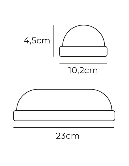 Applique Murale EDM 32448 Blanc Plastique F 18 W 120 W 1820 Lm Capteur de Mouvement Capteur de lumière Oblongue (4000 K)