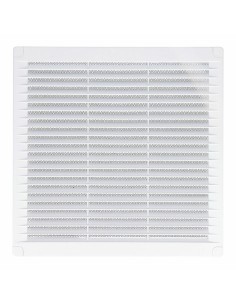 Grille de ventilation EDM 87706 Blanc 25 x 25 x 0,7 cm Moustiquaire