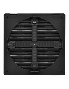 Grille de ventilation EDM 87726 Anthracite 17 x 17 x 1,15 cm Moustiquaire 2