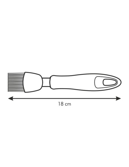 Brosse de cuisine Tescoma Presto Silicone Jaune