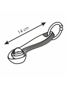 Ensemble de cuillères à mesurer Tescoma Presto Plastique 4 Pièces 2