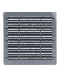 Grille de ventilation EDM 87703 Gris 15 x 15 cm