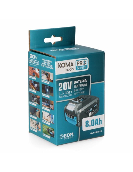 Batterie au lithium rechargeable Koma Tools 8 Ah 20 V