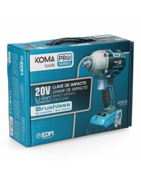 Clé à chocs Koma Tools Pro Series 20 V 450 nm