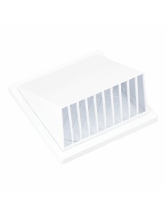 Grille de ventilation EDM 87754 Blanc 12,5 x 17 x 17 cm