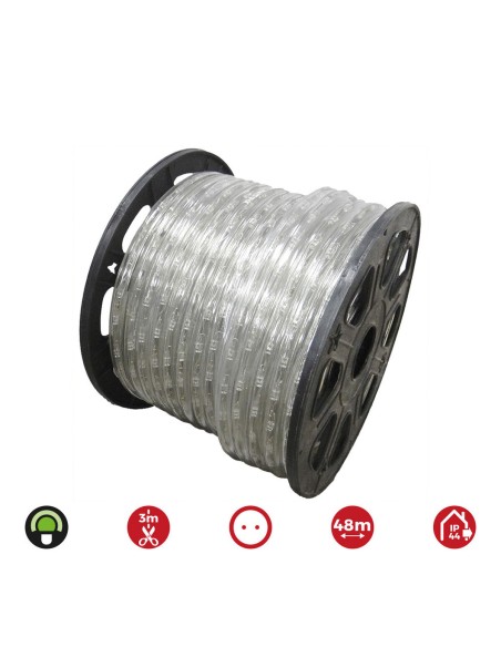 Tube LED EDM 72709 flexiLED Vert 1,75 W x 1 m 48 m 2 voies