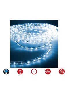 Tube LED EDM 72716 flexiLED Bleu 1,4 W x 1 m 48 m 2 voies 2