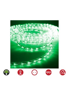 Tube LED EDM 72715 flexiLED Vert 1,4 W x 1 m 48 m 2 voies 2