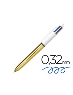 stylo à encre liquide Bic Doré