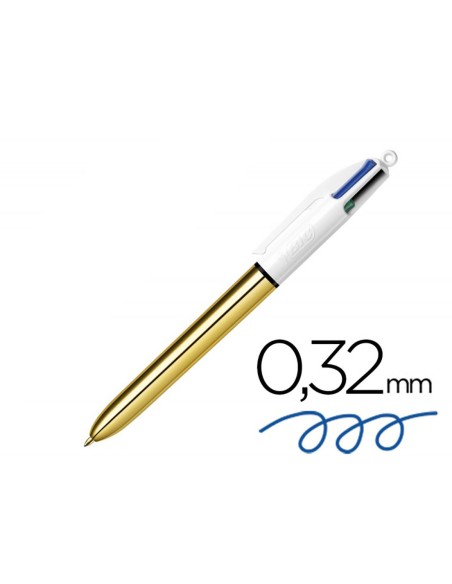 stylo à encre liquide Bic Doré