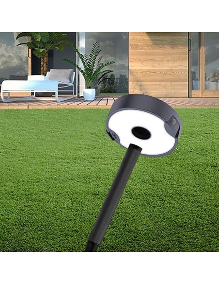 Applique Murale EDM 31820 Polycarbonate ABS 4 W 500 lm Borne de jardin solaire (3000 K) (4000 K) (6500 K)