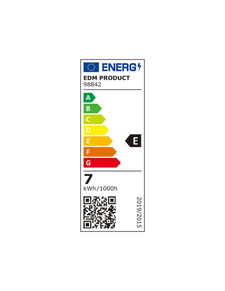 Lampe LED EDM 98842 E 60 W E14 800 lm Tubulaire (3200 K)