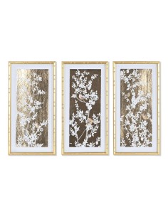 Cadre Home ESPRIT Oriental 30 x 3,5 x 60 cm (3 Unités)