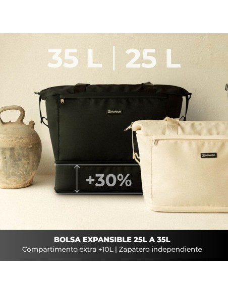 Sac de Voyage Numada Noir 35 L