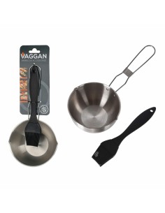 Ustensiles pour barbecues Lifetime Acier inoxydable Pinceau en silicone pour barbecue