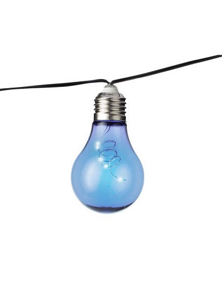 Guirlande lumineuse LED Lumineo Noir Multicouleur Vert tendre 4,5 m LED RGB 10