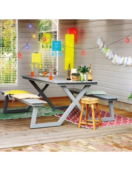 Guirlande lumineuse LED Lumineo Noir Multicouleur Vert tendre 4,5 m LED RGB 10