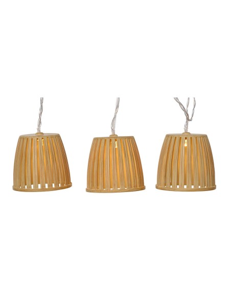 Guirlande lumineuse LED Lumineo Bois 4,5 m LED 10 Solaire