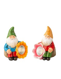 Nains de jardin Lumineo 7,5 x 7 x 11 cm