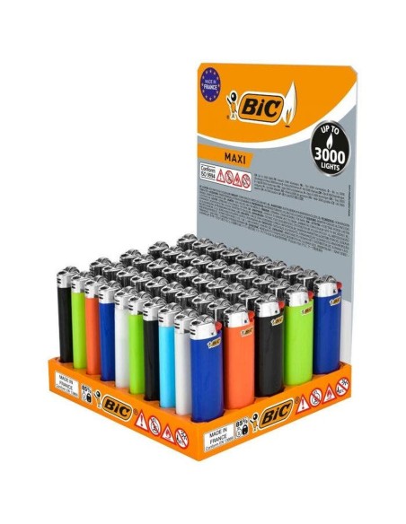 Allume Bic Multicouleur 50 Pièces 50 Unités