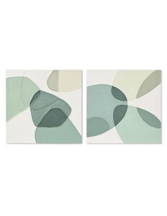 Cadre Home ESPRIT Abstrait Urbaine 100 x 3,7 x 100 cm (2 Unités)