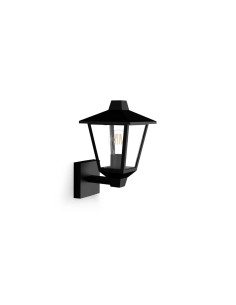 Applique Murale Philips kinno Noir 25 W Aluminium E27