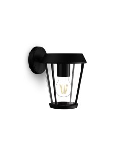 Applique Murale Philips sunera Noir 25 W Aluminium E27 2