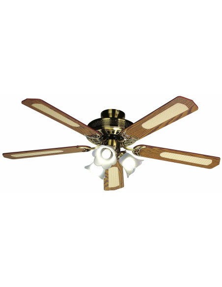 Ventilateur de Plafond avec Lumière FARELEK BALEARES 60 W