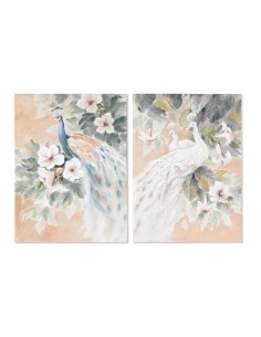 Cadre Home ESPRIT Tropical 90 x 3,7 x 120 cm (2 Unités)