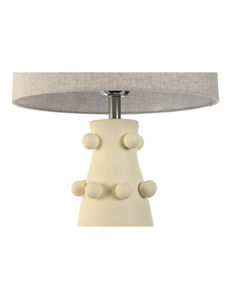 Lampe de bureau Home ESPRIT Crème Grès 50 W 220 V 40 x 40 x 76 cm