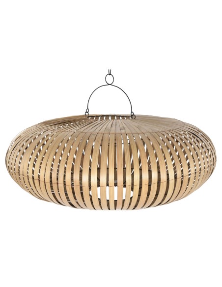 Écran de lampe Home ESPRIT Naturel Bambou 80 x 80 x 33 cm