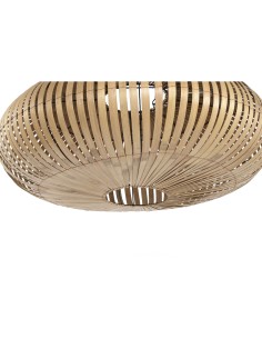 Écran de lampe Home ESPRIT Naturel Bambou 80 x 80 x 33 cm 2