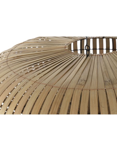 Écran de lampe Home ESPRIT Naturel Bambou 80 x 80 x 33 cm