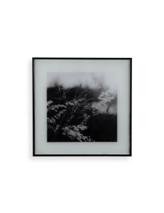 Cadre Versa Blanc Noir Verre 2 x 30 x 30 cm